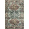 Loloi Skye SKY-06 APRICOT / MIST Area Rug 3 ft. 6 in. X 5 ft. 6 in. Rectangle