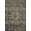 Loloi Skye SKY-07 TERRACOTTA / SKY Area Rug 3 ft. 6 in. X 5 ft. 6 in. Rectangle