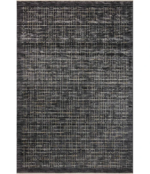 Loloi Soho Onyx / Silver 2'-7" x 12'-0" Runner Rug