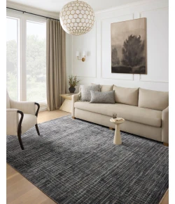 Loloi Soho SOH-01 Onyx / Silver Area Rug 2 ft. 7 in. X 14 ft. Rectangle