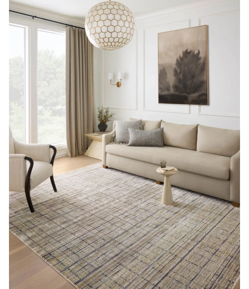 Loloi Soho Pebble / Charcoal 5'-3" x 7'-9" Area Rug