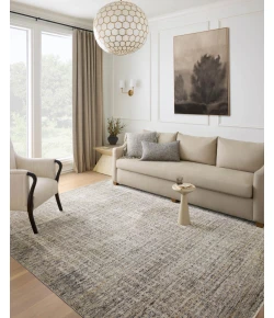 Loloi Soho SOH-05 Charcoal / Multi Area Rug 2 ft. 7 in. X 12 ft. 0 in. Rectangle