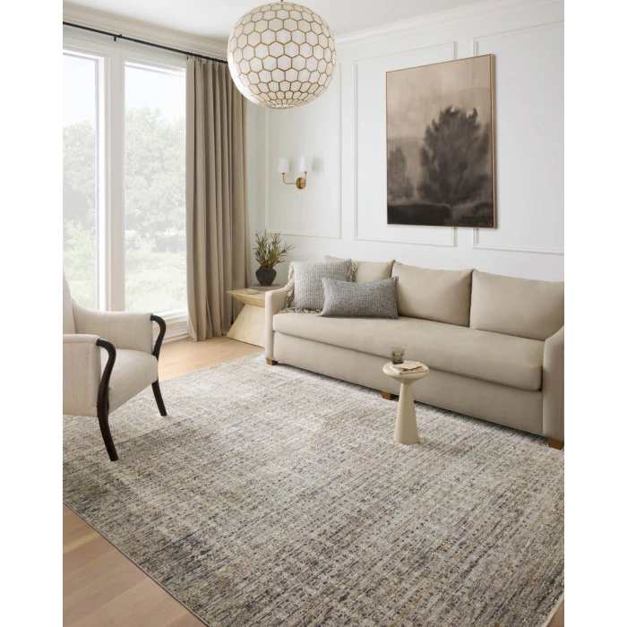 Loloi Soho Charcoal / Multi 2'-7" x 14' Runner Rug