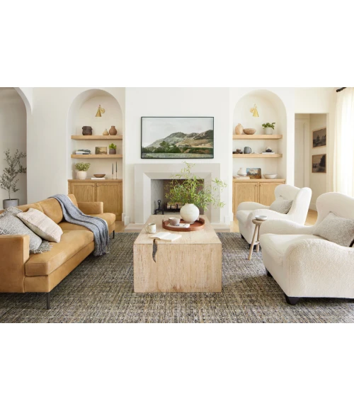 Loloi Soho Charcoal / Multi 7'-10" x 10' Area Rug