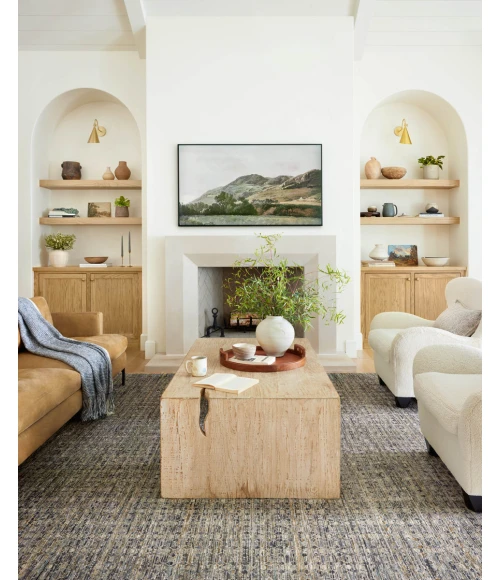 Loloi Soho Charcoal / Multi 7'-10" x 10' Area Rug