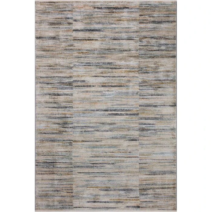 Loloi Soho Multi / Dove 2'-7" x 12'-0" Runner Rug