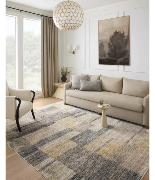 Loloi Soho Grey / Gold 9'-6" x 13'-1" Area Rug