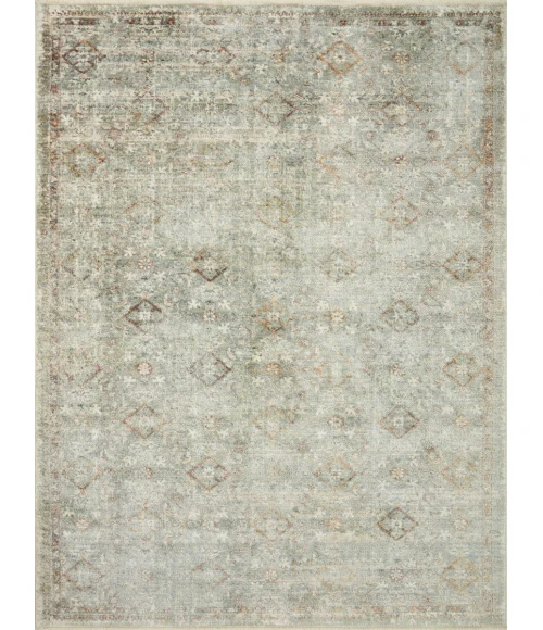 Loloi Sonnet Lagoon / Gold 3'-7" x 5'-7" Accent Rug