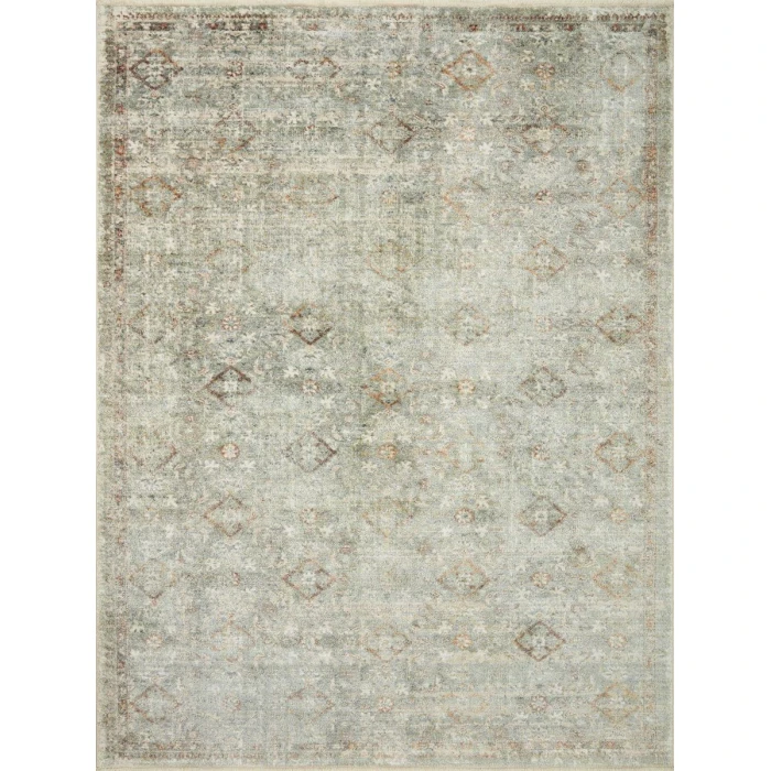 Loloi Sonnet Lagoon / Gold 5' x 7'-10" Area Rug