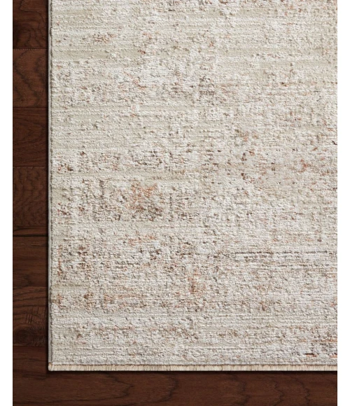 Loloi Sonnet Beige / Terracotta 3'-7" x 5'-7" Accent Rug
