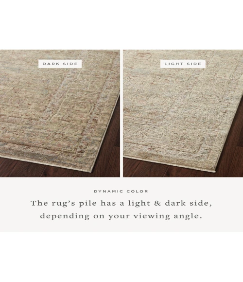 Loloi Sonnet Moss / Natural 3'-7" x 5'-7" Accent Rug