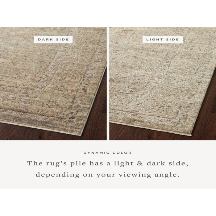 Loloi Sonnet Moss / Natural 5' x 7'-10" Area Rug