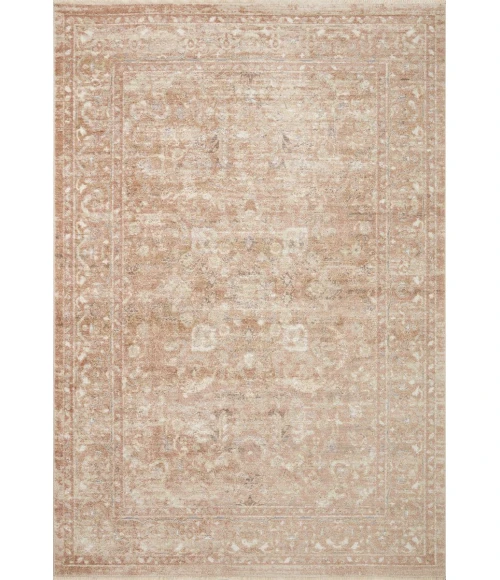 Loloi Sonnet Terracotta / Natural 3'-7" x 5'-7" Accent Rug