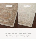 Loloi Sonnet Apricot / Multi 3'-7" x 5'-7" Accent Rug