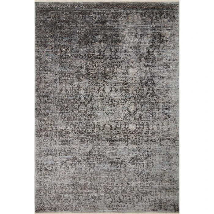 Loloi Sonnet Charcoal / Mist 3'-7" x 5'-7" Accent Rug