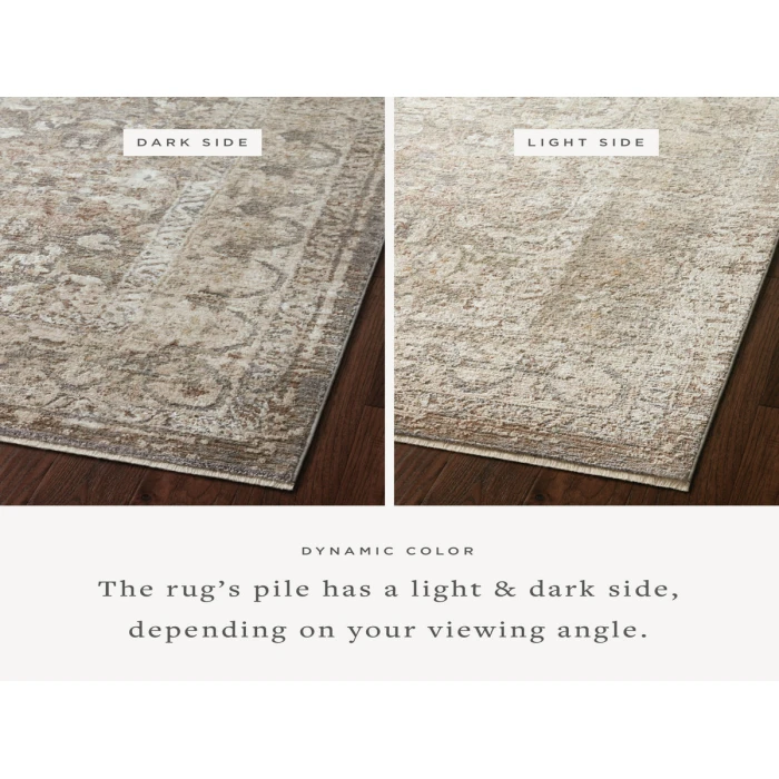 Loloi Sonnet Grey / Sage 3'-7" x 5'-7" Accent Rug