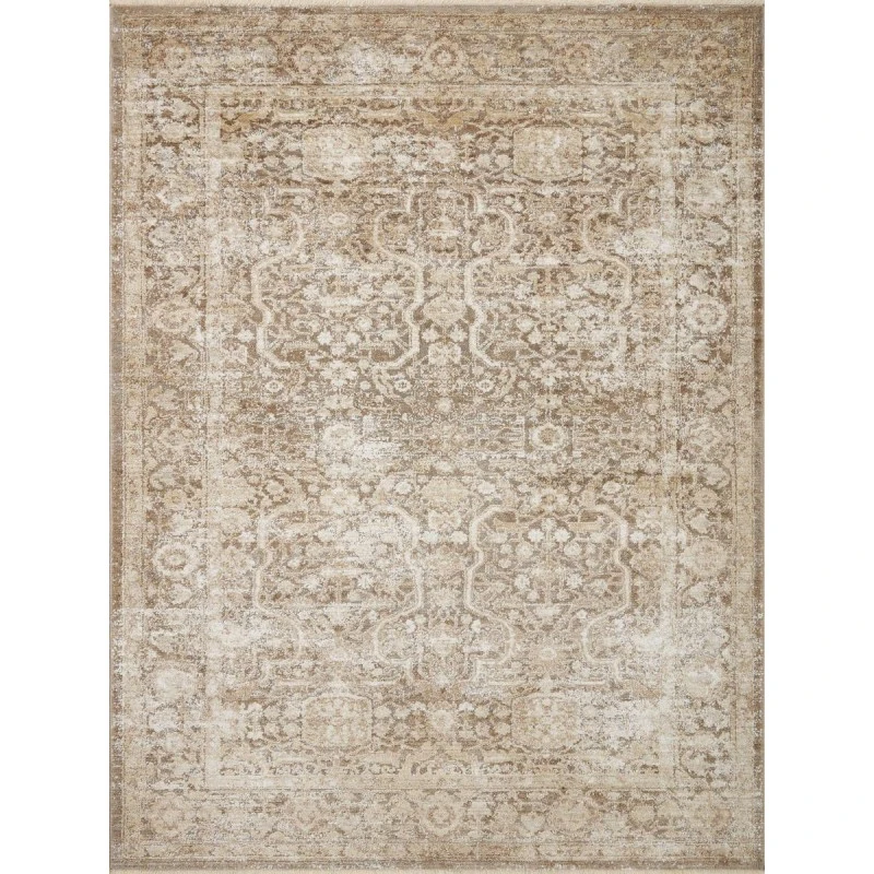 Loloi Sonnet Mocha / Tan 2'-6" x 12'-0" Runner Rug