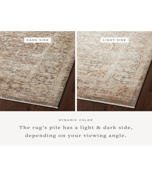 Loloi Sonnet Mocha / Tan 11'-6" x 15' Area Rug