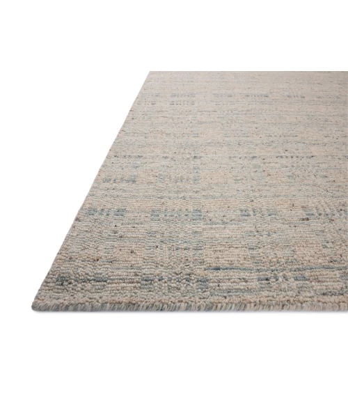 Loloi Sonya Mist / Oatmeal SOY-03 2 ft. 6 in. X 9 ft. 9 in. Rectangle Rug