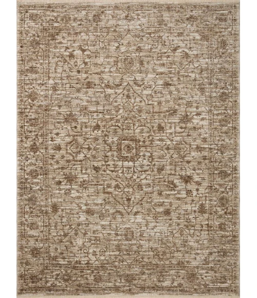Loloi Sorrento Bark / Natural SOR-01 5 ft. 3 in. X 5 ft. 3 in. Round Rug