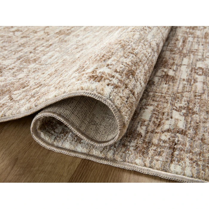 Loloi II Sorrento Bark / Natural 18" x 18" Sample Rug