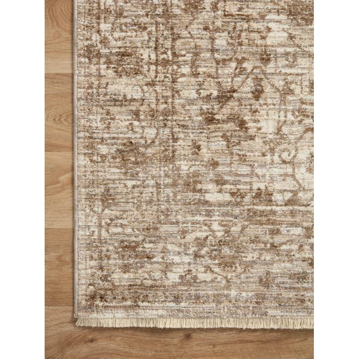 Loloi II Sorrento Bark / Natural 18" x 18" Sample Rug