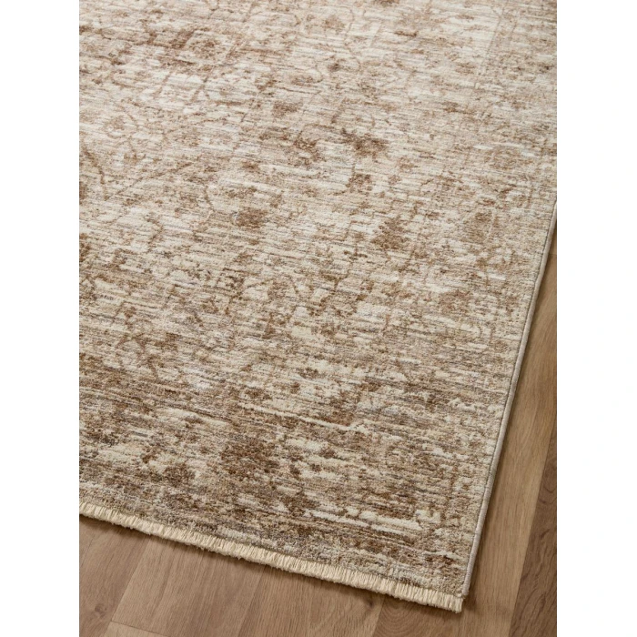 Loloi II Sorrento Bark / Natural 18" x 18" Sample Rug