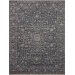 Loloi Sorrento SOR-01 Midnight / Natural Area Rug 18 in. X 18 in. Sample