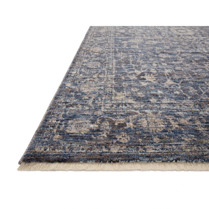 Loloi II Sorrento Midnight / Natural 18" x 18" Sample Rug