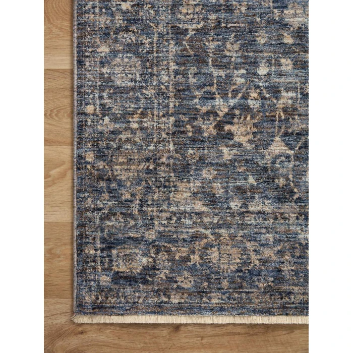 Loloi II Sorrento Midnight / Natural 18" x 18" Sample Rug