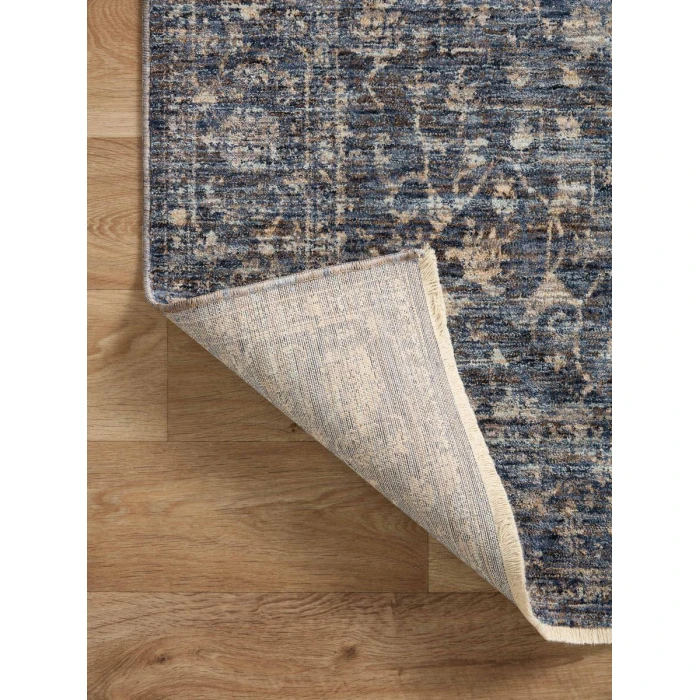 Loloi II Sorrento Midnight / Natural 18" x 18" Sample Rug