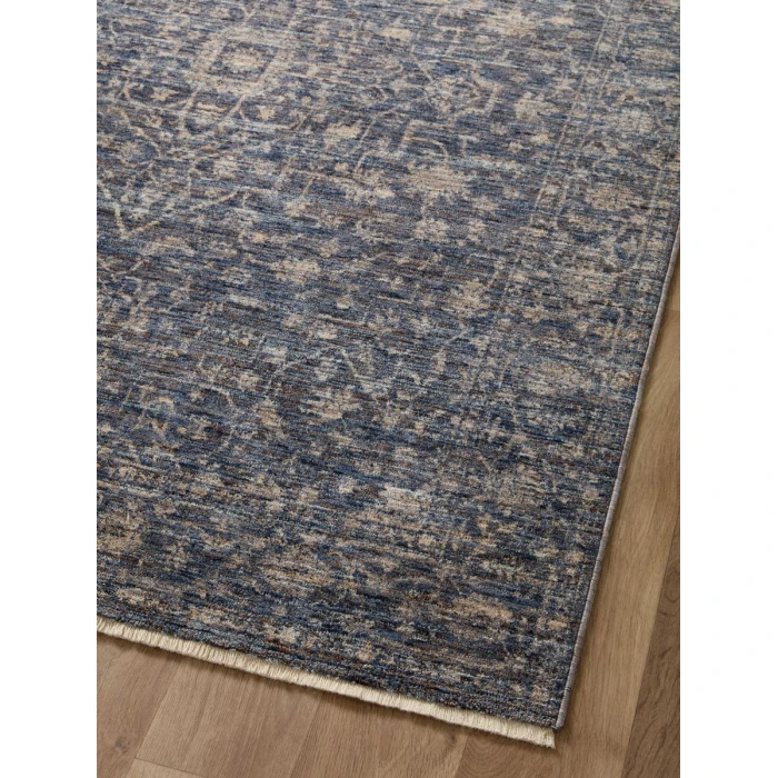 Loloi II Sorrento Midnight / Natural 18" x 18" Sample Rug