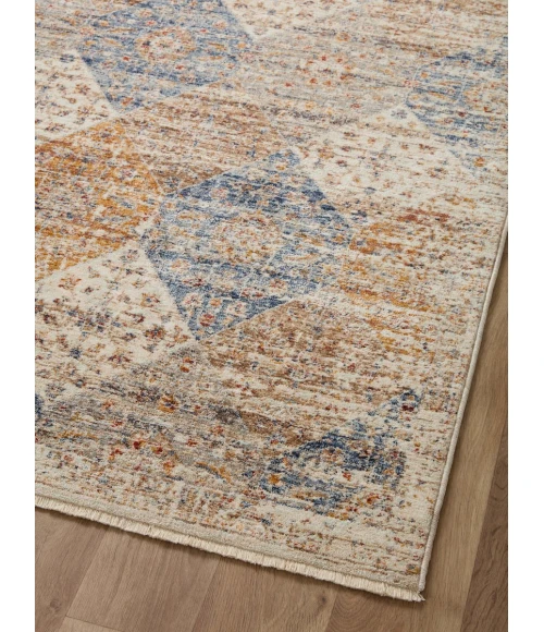 Loloi II Sorrento Ivory / Multi 9'-6" x 13'-1" Area Rug