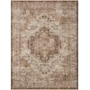 Loloi Sorrento Mocha / Multi SOR-03 5 ft. 3 in. X 5 ft. 3 in. Round Rug