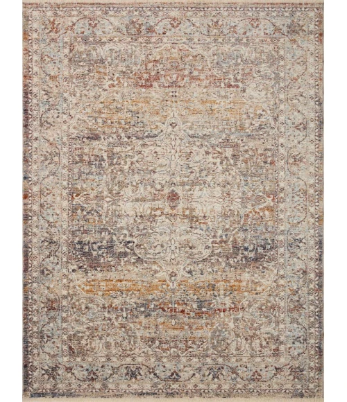 Loloi II Sorrento Natural / Multi 7'-10" x 10'-2" Area Rug