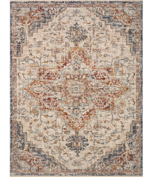Loloi II Sorrento Ivory / Fiesta 7'-10" x 10'-2" Area Rug
