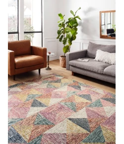 Loloi Spectrum SPE-01 SILVER / FIESTA Area Rug 3 ft. 0 in. X 3 ft. 0 in. Round