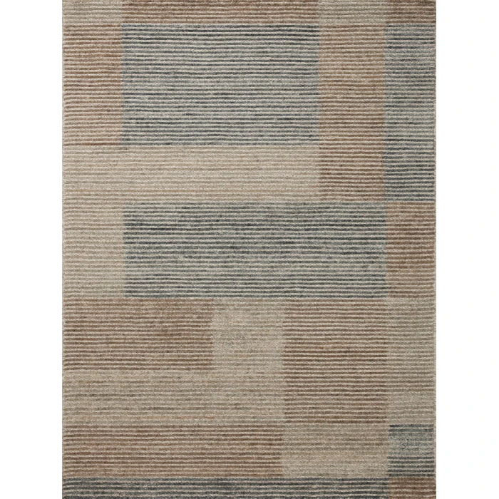 Loloi Stiles Beige / Slate STI-01 7 ft. 9 in. X 9 ft. 9 in. Rectangle Rug