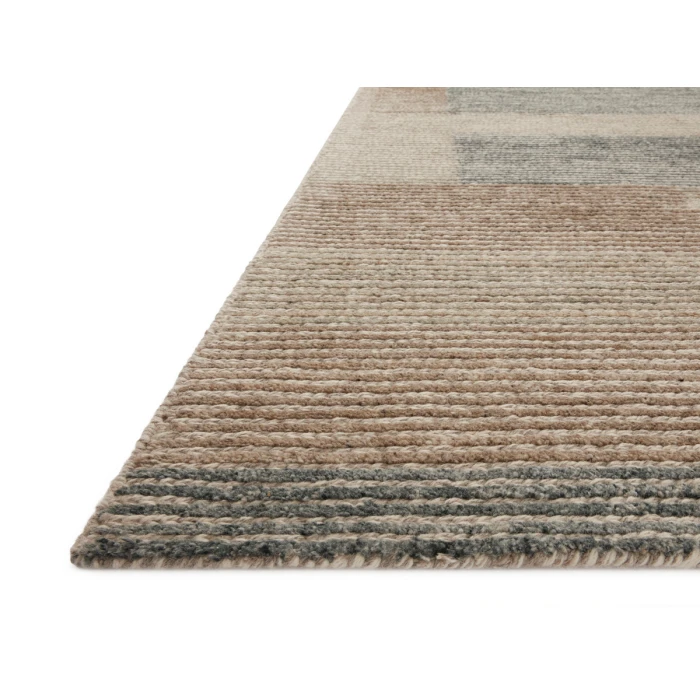 Loloi Stiles Beige / Slate STI-01 7 ft. 9 in. X 9 ft. 9 in. Rectangle Rug