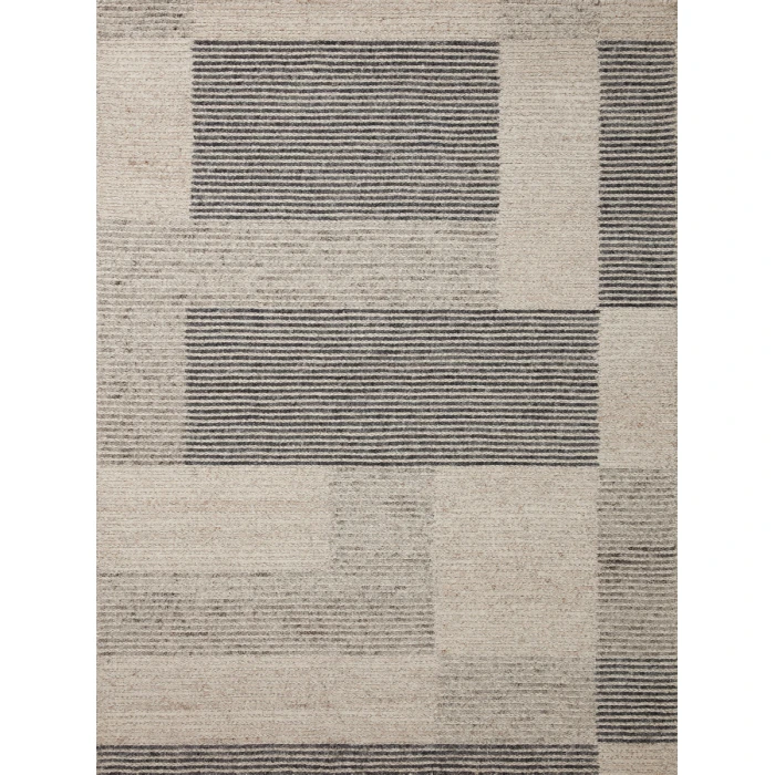 Loloi Stiles Dove / Ink STI-01 2 ft. 6 in. X 7 ft. 6 in. Rectangle Rug