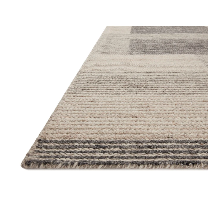 Loloi Stiles Dove / Ink STI-01 2 ft. 6 in. X 7 ft. 6 in. Rectangle Rug