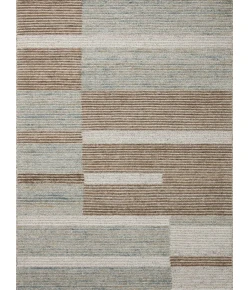 Loloi Stiles Tobacco / Lagoon STI-02 2 ft. 6 in. X 7 ft. 6 in. Rectangle Rug