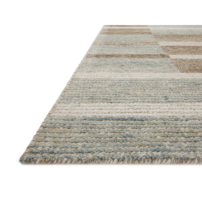 Loloi Stiles Tobacco / Lagoon STI-02 2 ft. 6 in. X 9 ft. 9 in. Rectangle Rug