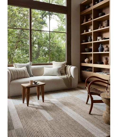 Loloi Stiles Tobacco / Lagoon STI-02 2 ft. 6 in. X 7 ft. 6 in. Rectangle Rug