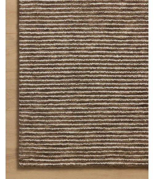 Loloi Sunday Mocha / Ivory SUN-01 18in. X 18in. Sample Rect. Rug