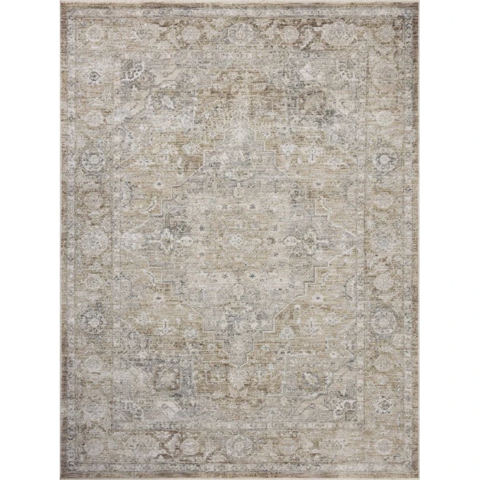 Loloi Tabitha Khaki / Slate TAI-01 9 ft. 6 in. X 13 ft. Rectangle Rug
