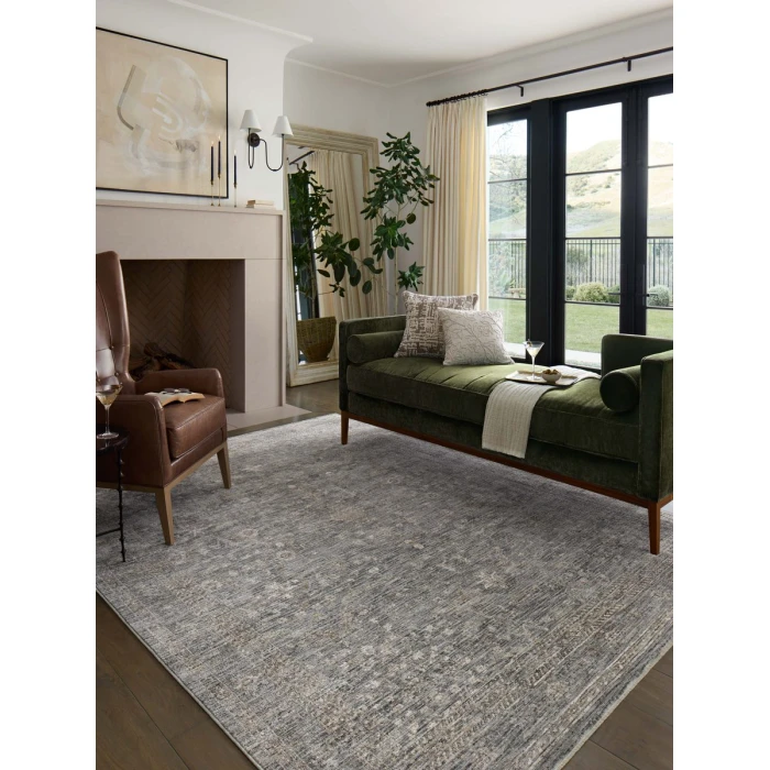 Loloi Tabitha Stone / Natural TAI-02 6 ft. 7 in. X 9 ft. 2 in. Rectangle Rug