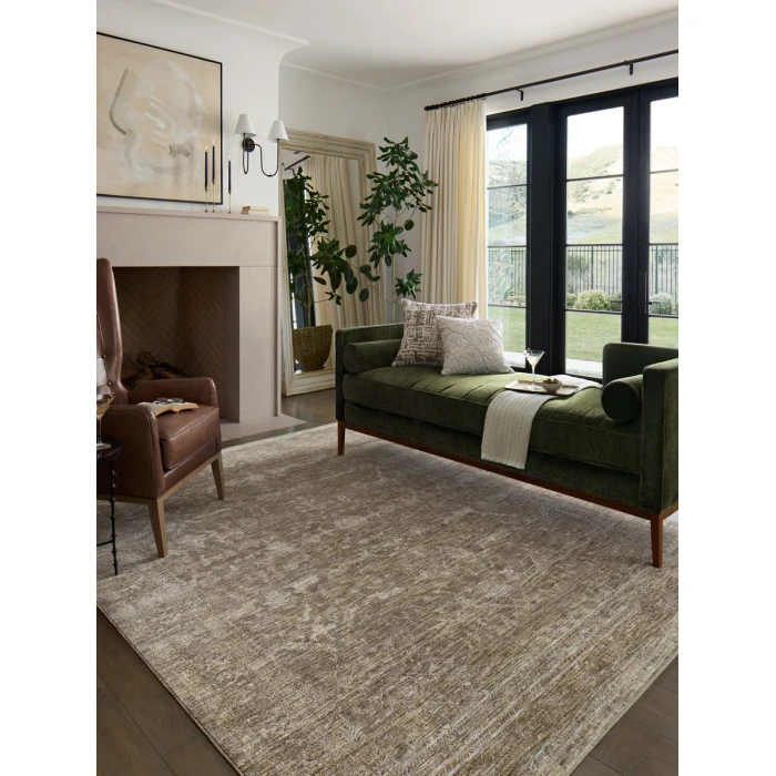 Loloi Tabitha Taupe / Pebble TAI-02 9 ft. 6 in. X 13 ft. Rectangle Rug
