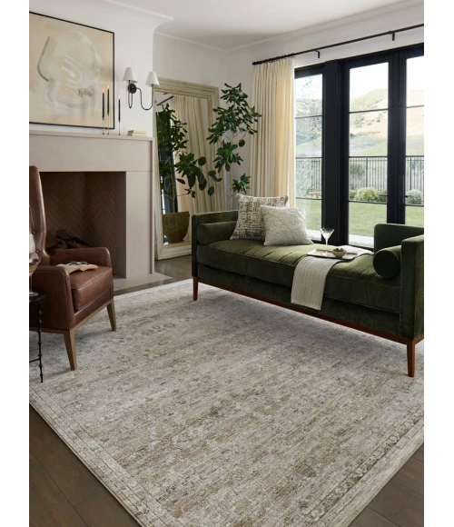 Loloi Tabitha Ivory / Khaki TAI-03 2 ft. 7 in. X 10 ft. Rectangle Rug