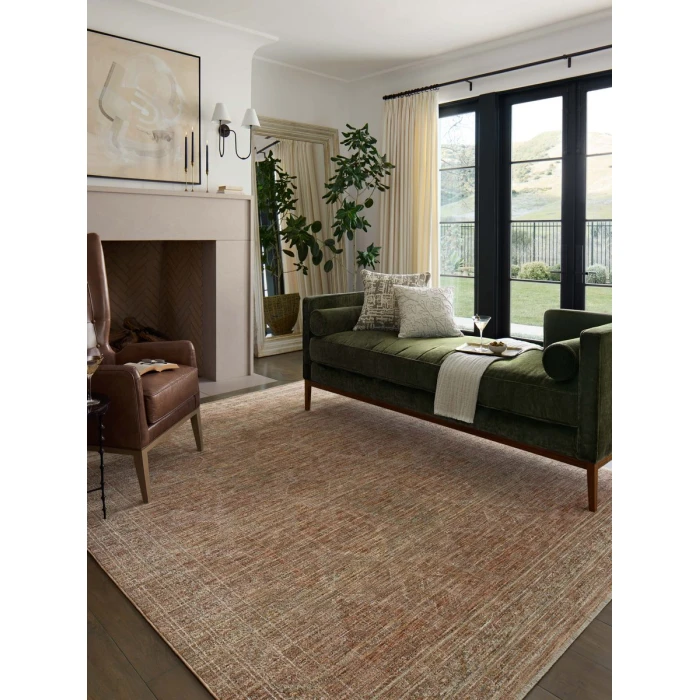 Loloi Tabitha Clay / Natural TAI-05 9 ft. 6 in. X 13 ft. Rectangle Rug